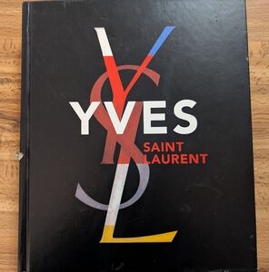 Yves Saint Laurent Multicolor Logo Coffee Table book